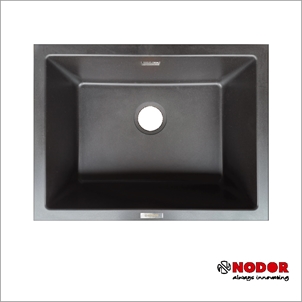 Chậu rửa đơn Nodor NORGRANITE 53.45 1B BK